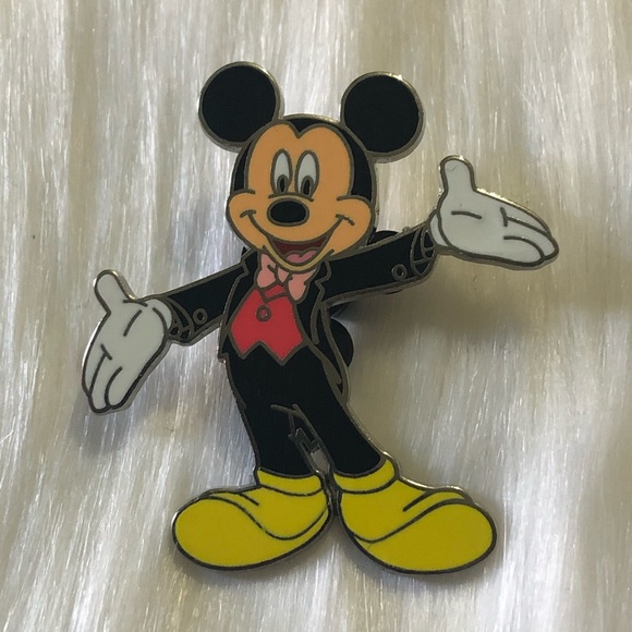 Disney Parks Mickey Mouse in a Tuxedo Pin NEW on Card Disney Parks Mickey Mouse in a Tuxedo Pin NEW on Card